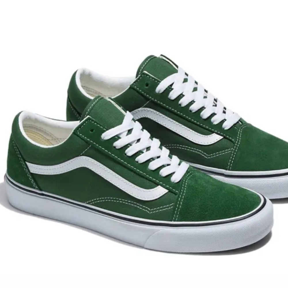 Old school Vans green